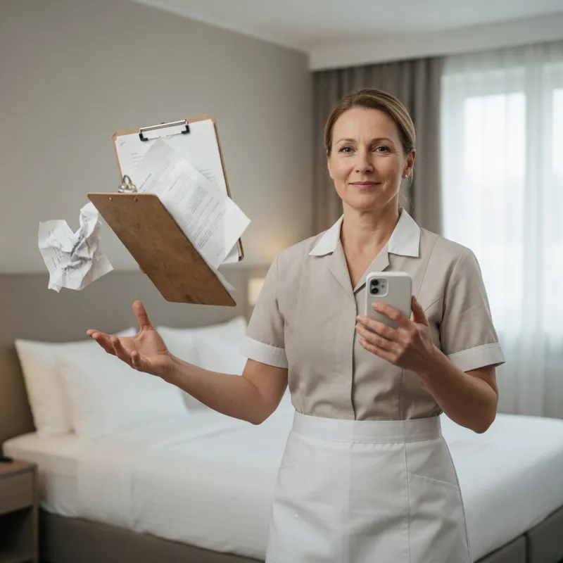Reinigungsnachweise für Hotels – QR-Check-in im Housekeeping