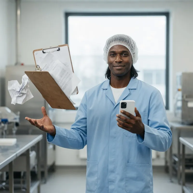 Reinigungs- und Hygienenachweise in der Produktion – QR-Check-in vor Ort