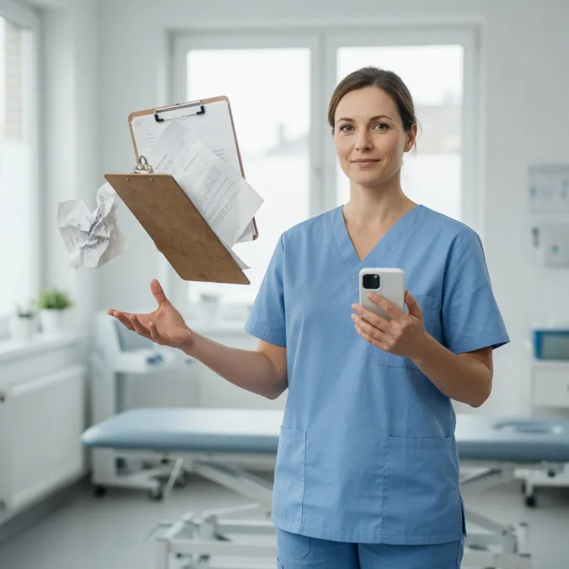 Reinigungs- und Hygienenachweise für die Praxis – QR-Check-in im Behandlungsraum