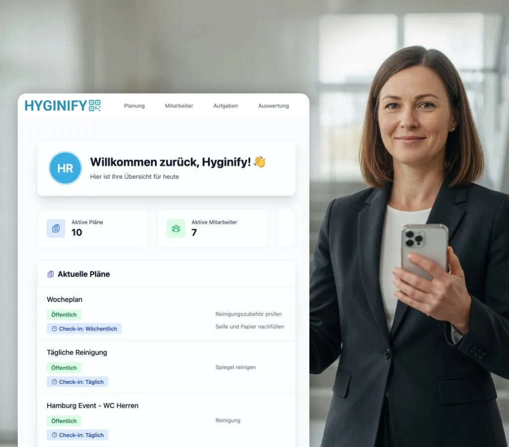 Hyginify,die Nachweis-Software, die Ihnen gehört