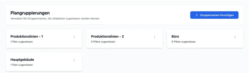 Reinigungsnachweis Hausverwaltung – Plangruppierungen und Multi-Objekt-Verwaltung